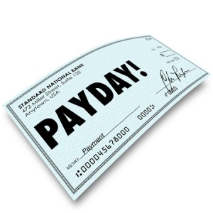 Payday is a welcome day and when there is a raise involved, it's even better!
